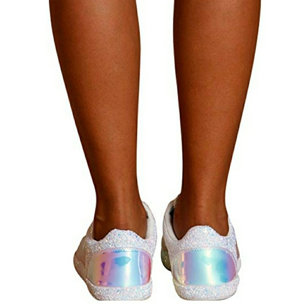 ⬇💥LAST PAIR!💥SALE!💥 💕Holographic Sneakers - Picture 2 of 4